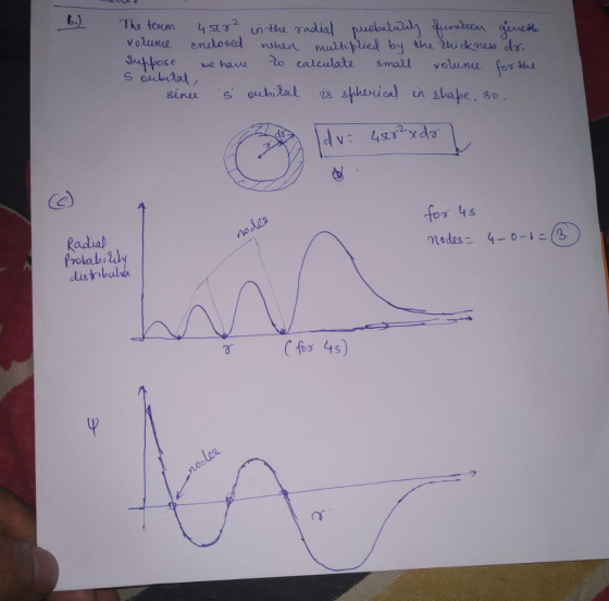 Volume en dosed when ruurpael by the 21u ckouu8de Sose we haau to cateulate ma volume ths (e nodes 4-0-1 (3 Rodial distribubh