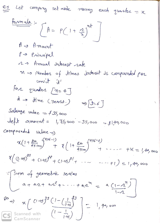 each utee set atide Let Cmpan fOmula nt APCI4 A Amount Painupl Amua Jndenest raf Namber f times jndest Js Fo qunder m= 43 me
