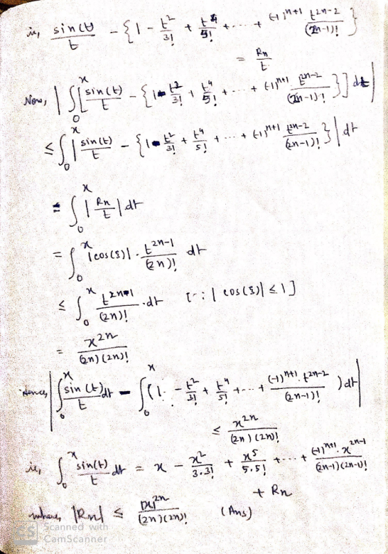 --0 sin c t 31 -t (2-1 sin(t) Now + E1 M- En-1 sin (t) 2n-1 cos s) ttos(1 S. .dt 2n)! 2n icut) (u (-)t2-1 n-) Ln- sinlt) t 3.