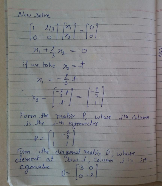Now Solve 3 1 we tak 27, 3 St 式 は? the ith egen 3 Fom the element, at-osow JナColumn jǐ5.jth