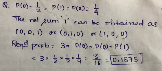 2 4 The net gunI can be rbtaimed os СО, о, 1) от (0/1,0) or (11 0, 0) 0.18S 2 24