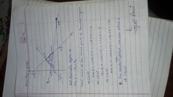 Date: Page No 93 CIo4) -4 2 eo check at the Corner peints of Bounded At (G,Io) A1 (2,4) AL rvltr at (io,u)