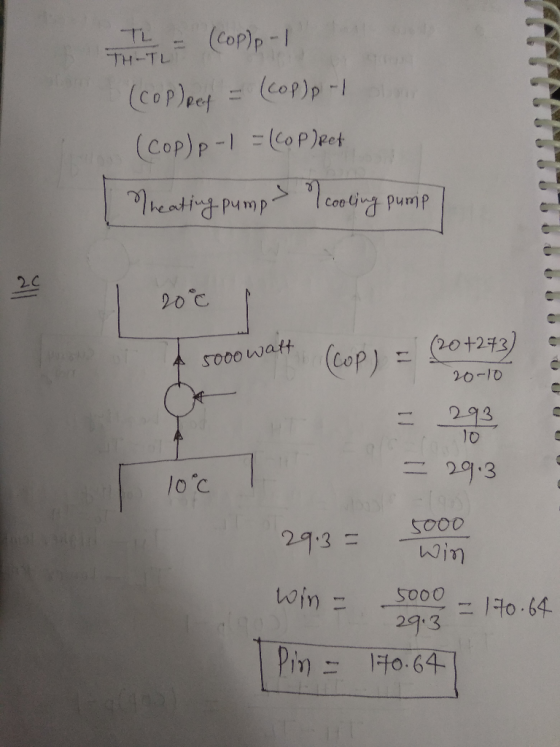 (cop) P-1 =(CoP)Ref Coo 2.C 20 C 20+293) 20-1o 个 5000 waft 2.93 29.3 29.3= s000 wm- S000-170.64 309140 64 29.3