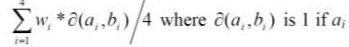 5%, *c(a,,b,)/4 ,h ) is 1 ifai where cla -1
