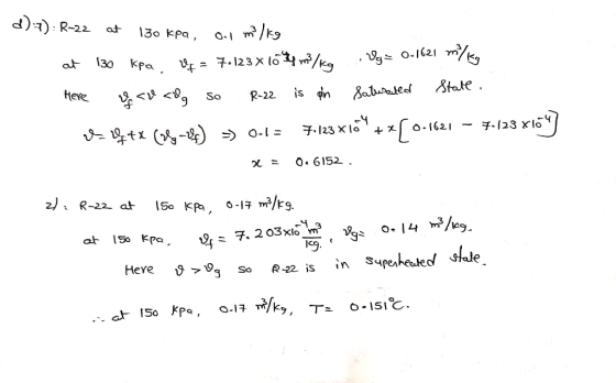 22 a 130 kPa, 0-1m/5 heve く9, So R-22 is初 ,80.twnked Što.te 守 χ = O. 6152. at 1S Epa So 22 is in S4pen