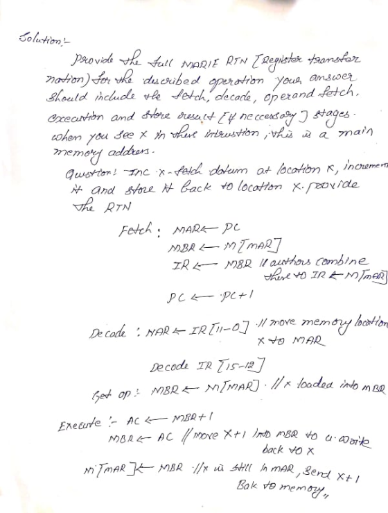 Solution ducaibeol Cream, and ft%e andtsre back o locattox.fooide Pl ←、PC+1 Decodi TR Tis- 7., MBR ← M/MAer// kndd inbm ヴev