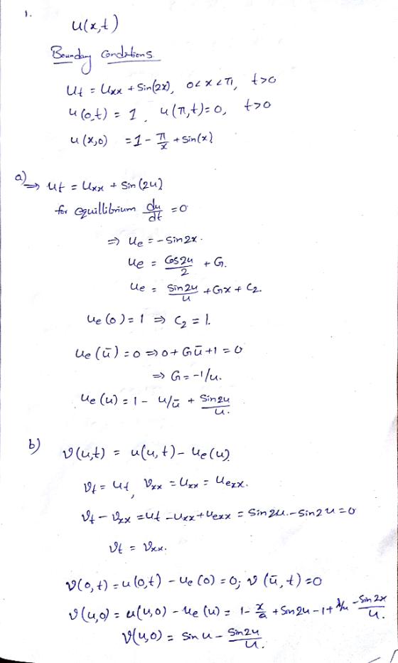 Sin(x ·ut = ux, Sin (2u) ーク 2. LA Cu Sin 2x LA.
