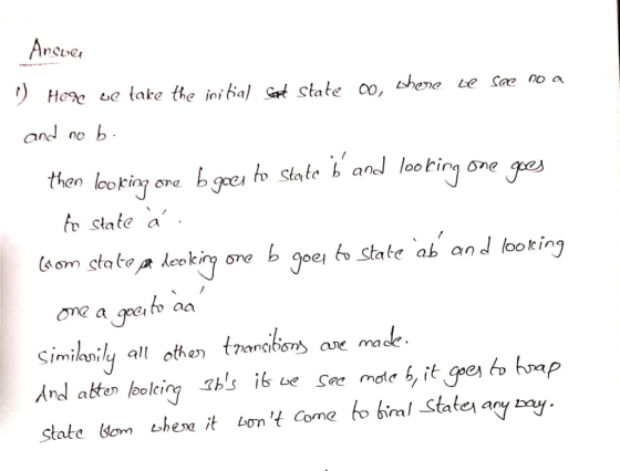 Ancue Ha e lake the ioi bal t state oo, chene Le Sae no a and one bgoes to state b and lo0king then looking One o State a sta