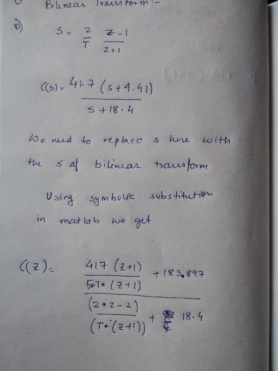 2 굳-! as)-41구(s+4.41) 5 5 + 18 14 be nud to replace s wn uoith in meet la bん rt 군 41 (2+1) /83,877