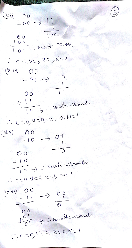 3 1 00 -01 → to 0o + 1 10 o t