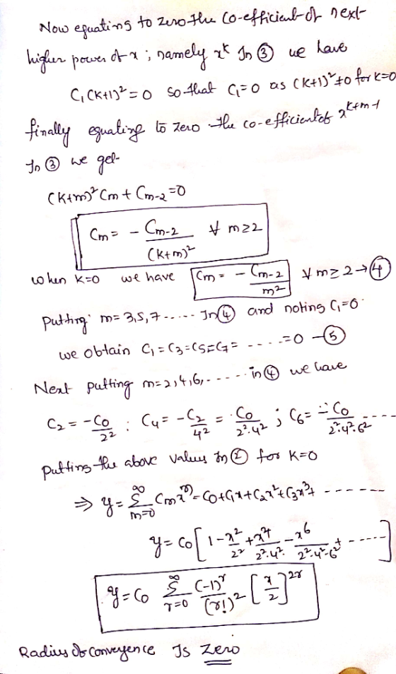 m 22 Cktm) kun -o we have [Cm- rm JrO and noting G 3 we oblain C,-C3-S Neak putting 2. 2