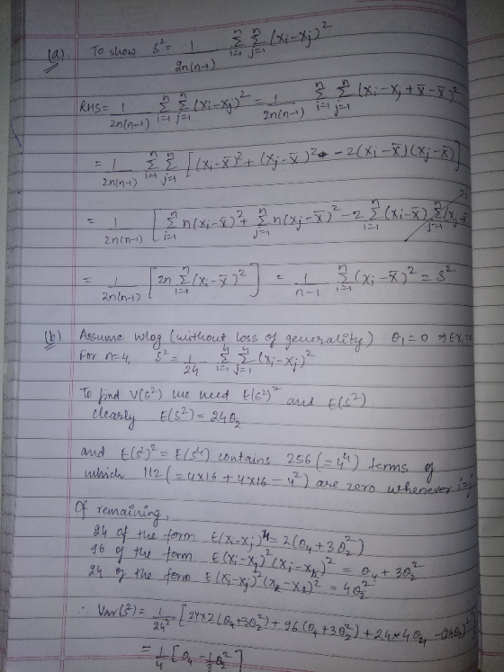 n v 12 nin 2) 1E 2ntn-) 2n(n) Vn n-1 124 2nlr-i) ブex, 0-0 geree s..aletu ) 2. nを4, m Cf remainine mel-tou Varv3 ton. _ E(x;: