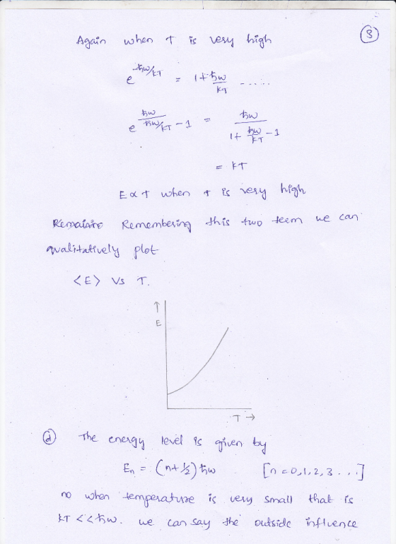 k:T kn 书 K-T Remembexing this tuwp teem we can nwalitatfvely plot E. enegy level 9s hic no uohen em e is very smai) that c