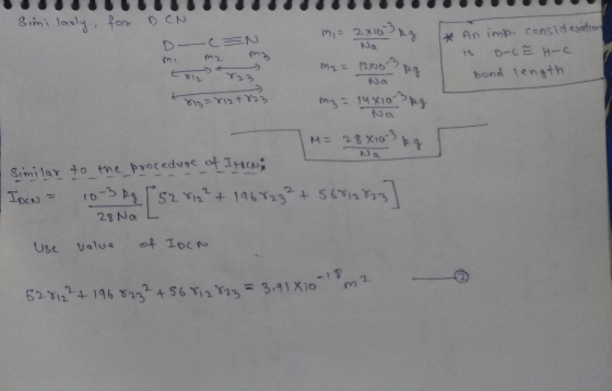 Jo 123 bond length tsa Ja M= 28X10-3 Simi lar to the procedure o Ic 28 No 52 12 + 16 256 1 311om