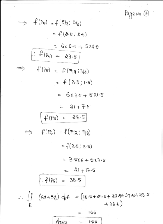 0 N 3 (Pat) 83.5 : f (35,-5) ะ 6x3.5+ 5x1.5 917.5 35) = 3.5x6 + 5x3.5 - £i+75 -t 38.5 155 Azea 5 2