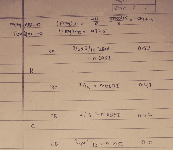 Fage Date: BA =0.0751 Bc CB