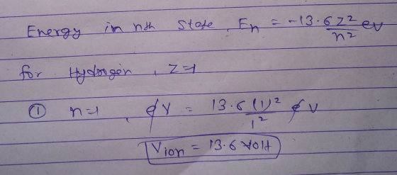 Energy-ininth State-Eh t3.cze 2 ion