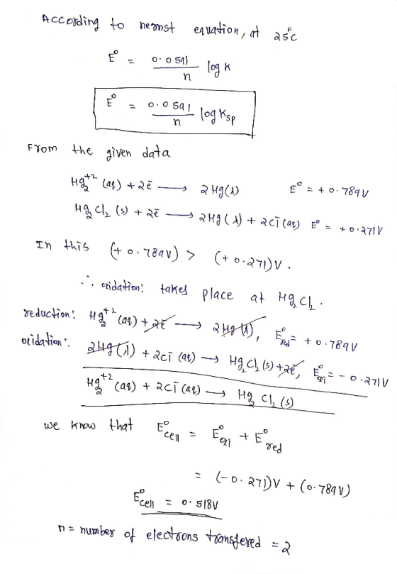 A CCoding to hemst e4uaion, at asc O.O Sa the aiven data FYom o789V (a) RH o a71 V Ihis at H9C cridation take Place veduction