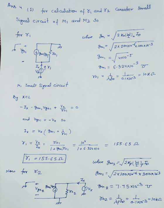 ns igmal cirauit of Mi and M2 So Yo Mi Smal Simal circui t 8 Kel SO /o 155-G5 S2. = I. Y, ISS.GSSL 2 2.