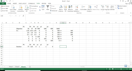 ? x Sign in Data Analysis Excel Book FILE HOME INSERT PAGE LAYOUT FORMULAS DATA REVIEW VIEW 3 Connections From Access Clear S