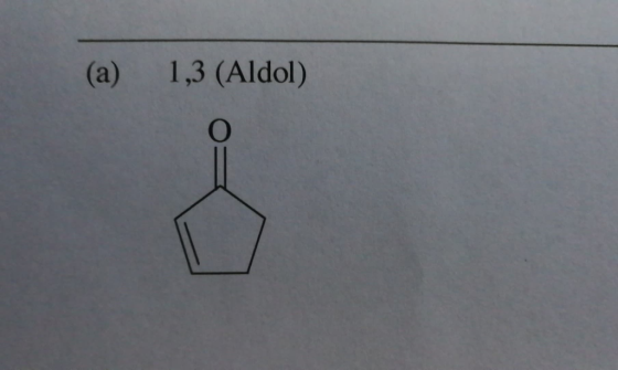 (a) 1,3 (Aldol)