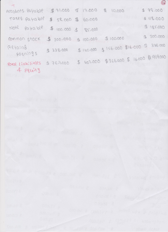 Totes Payable $ 5.00o$ 60.00 loke (a ya ole 100.cco $SS.00 connon stoc к 与20o.coo goo elata 3 9,00O 1l8 000 ダ18s.coo 9 200,00