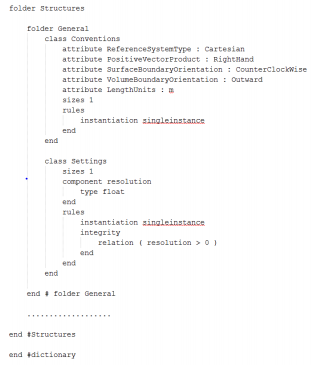 folder Structares folder General clasa Conventions attribute Referencesystemtype cartesian attribute PositivevectorProductRig