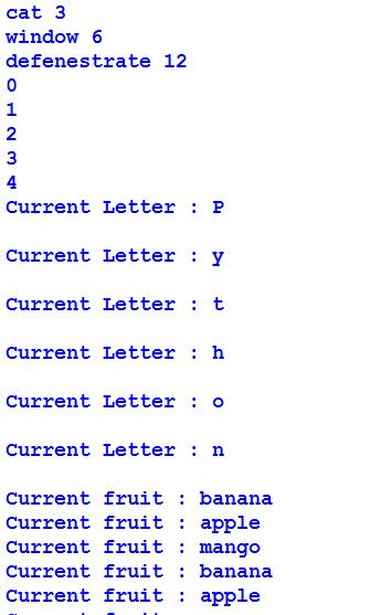 cat 3 window 6 defenestrate 12 0 1 2 3 4 Current Letter P Current Letter : y Current Letter: t Current Letter h Current Lette