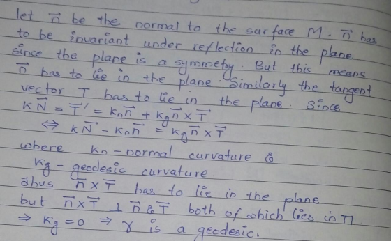 letn be the. pormal to the sar face to be inariant under reflection in the plzne since-the-plane satmmefa-But-thi D has to Ge