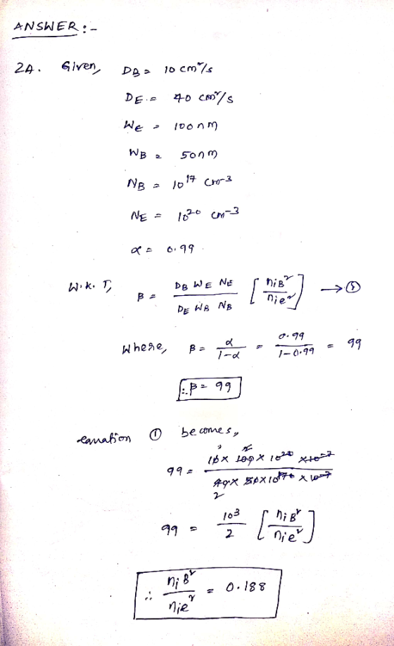 ANSWER: α 6,99 a- 99 992 2- /o3 i B n/ B Mie