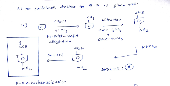 AS peY guidelines, An s wer foY фIo is given here Ni ahon Friedel-Cyaft8 al lylahon- сон 2. MT 나2 ND a inolen 2vi aud
