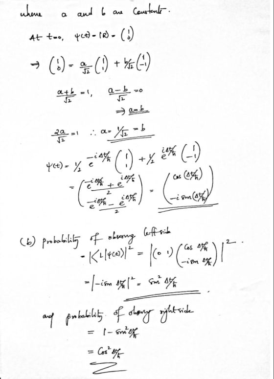 and At to, t)- te)- )- a- b at 2 OL + Cas + e 2. -e 2 (b)mbabikl lvrmg afrih nhullifdand