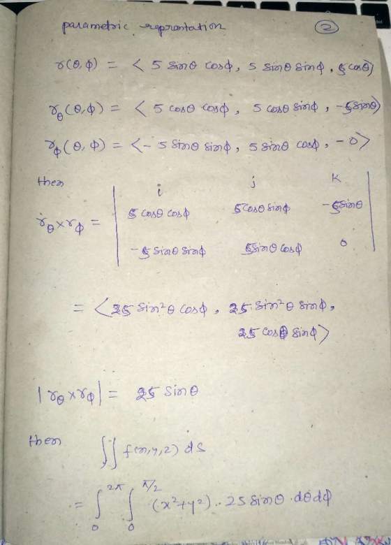 parametbiepteion ce, ) <5 Siono Cos, s Sione Simg, cs 5 CosO K thea -Cine COs Cos Stae Sra 35 Cos Sin 35 Sine 1οικ θα then ST