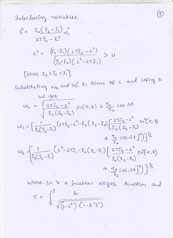 3 S an and u t terms o e get cosnt しohese Sn.is alacablar) ellt ds