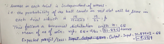 , ; success in each triol is independenhetbHurs。 i e. the probabilityf the balt abi lity af ha ball lands in nd sht will be J