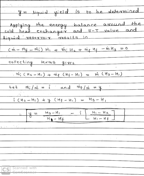 gield is to be dletexmined Applyinq the cold hear cxchangen and T-T valve and- halance amauna the collectin S 오īves Let mi /