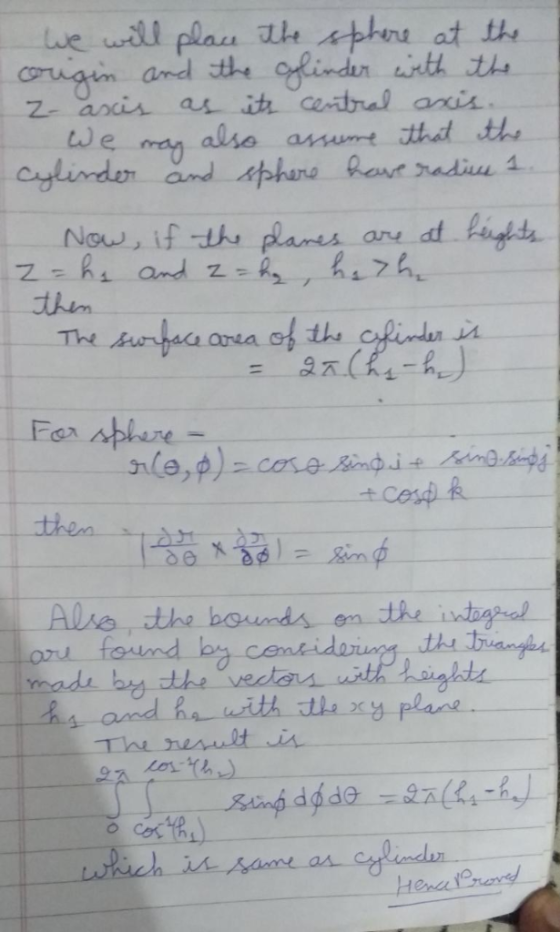 we may Als the bounds om the intaprol found by and ha with tle xy plane hena