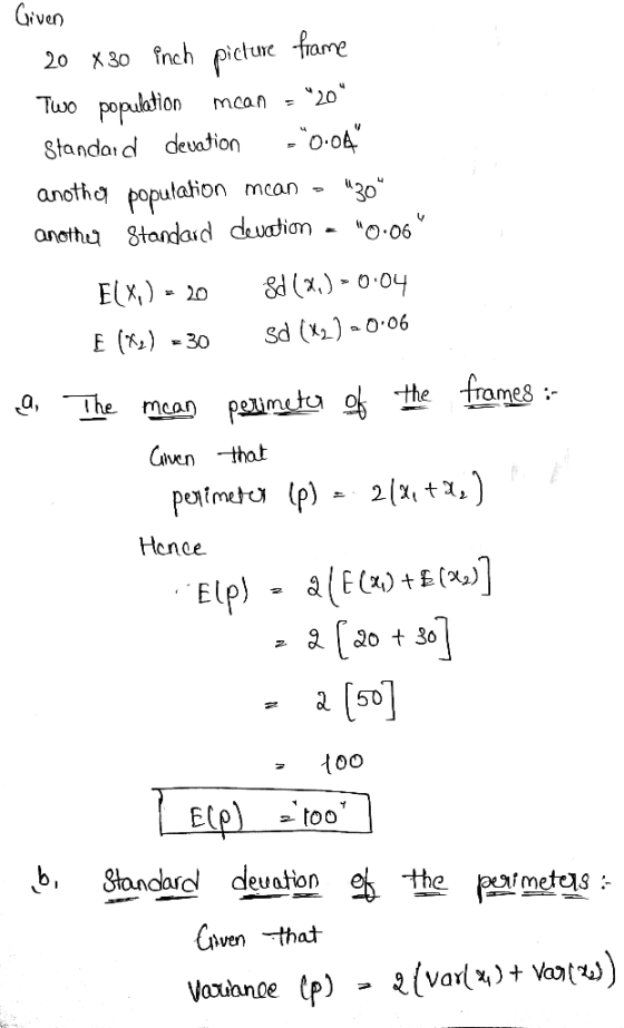 20 x30 fnch piclunc ame Two population mcan20 Standaid deution -o-ot anotha populafion mcan - *3o E (%) .30 Sd (X1)-0.06 0 mc