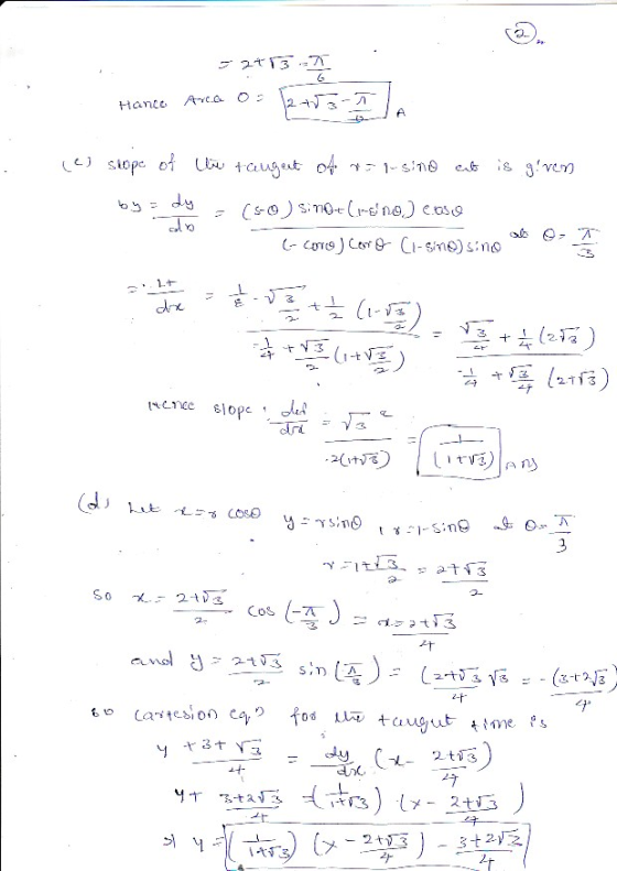 3. 1) siope 01 しliut.augest. ne slope o n 矸 oC