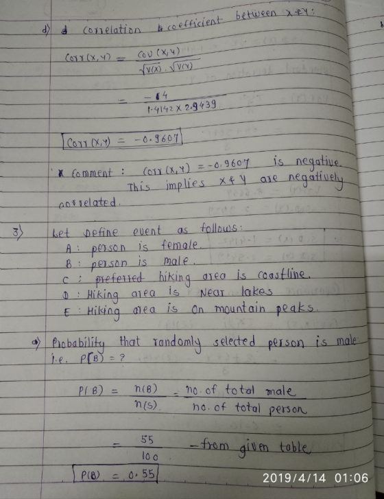 Comelation b co efficient betweenxe V(x) C011 (x,y) x famment os 1elated t 1112 X 2.939 0.3607 (011 (x,y)--0.9607 is This imp