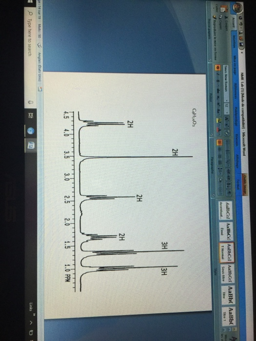 NMR Lab (1)IMode de compatiblie-Microsolt Word Atidage Accueil insertion Mise en page aiences nadpetige dallbCel AaBbCe AaBbC