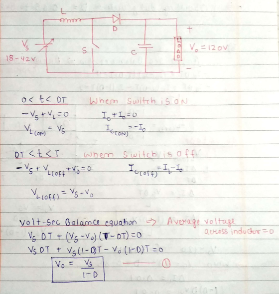 18-42v 5 CON) 0 T -whern switch is off er吋リ Volt-Sec Balaroc, eguaton. -2 A veyage voltag I- D