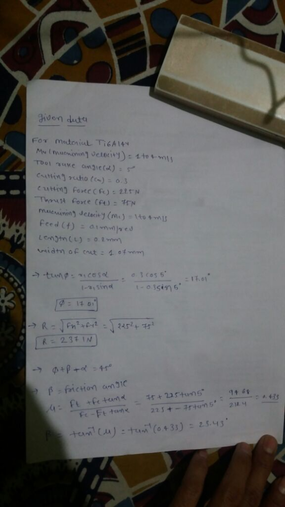 given dut For maten iuLTİ 6 A 144 -) .tting : 지 ce soL 3 cos 6 : 2.31 N ) Ik- 11 433