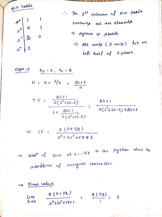 H Table The 1st coloumn 。& R-H table. 2. left half of S-plone 8St I → Arul value 8 (t s) 8 ( V8)