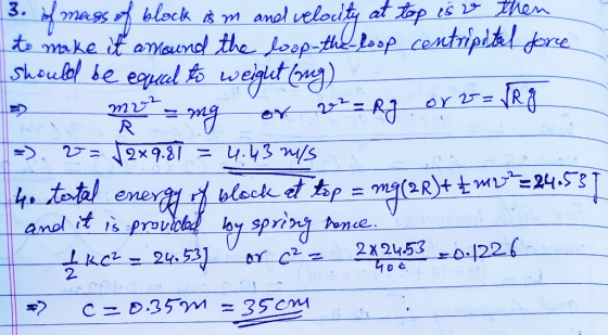 hen 3. at top ts block is manol megs to make if amaundl the loop-theoop centrpitl re Shoub be equal R4 OY = OY 4o totel enery