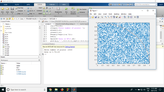 MATLAB R2018a Search Documentation Log In EDITOR Run Secton Comparemment%Breakponts Run Pun andAdvance -困Figure 1 Print Inden