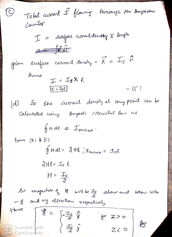 flowm turoyh fhe Ampe To fal current Cauntoy siafoce cuoul densty x ng crre densiy hnce - Is X l - S I = Isl urrent denity at