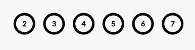 2 3 6 5 7