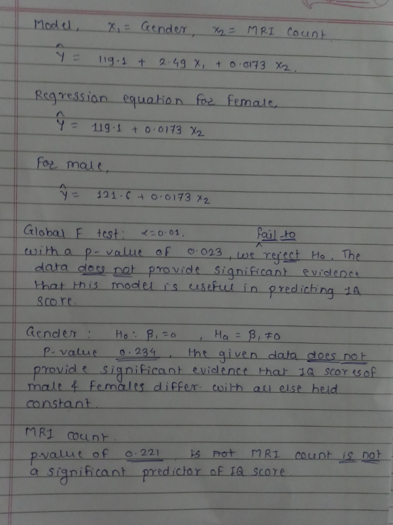 Modul 119-t 2:49 x0 G73 x2 Rearession equabon foe female Foe mal e 321 0173 72 ail -to Global E test: 0.01 data-doe at-provid