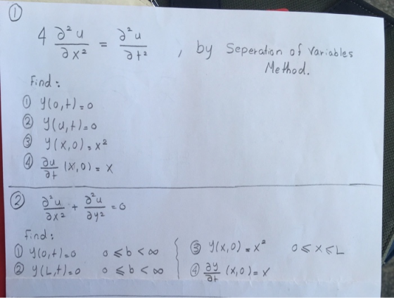4 ο , by seperation osvar:ables 가2 Ne thod find: O (x,0) X find